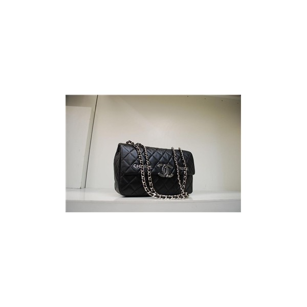 Ecchimosi Chanel Chanel Signature Borse Flap Pelle Di Agnello N