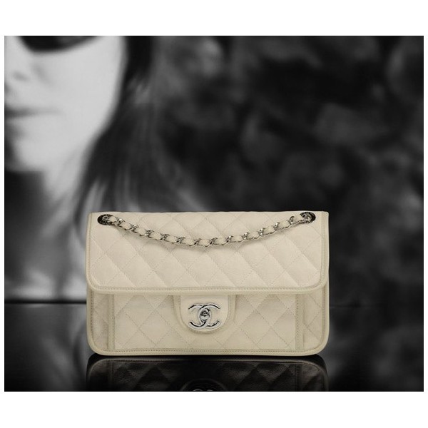 Chanel A66801 Y07407 10800 In Pelle Di Vitello Morbido Grano Fla