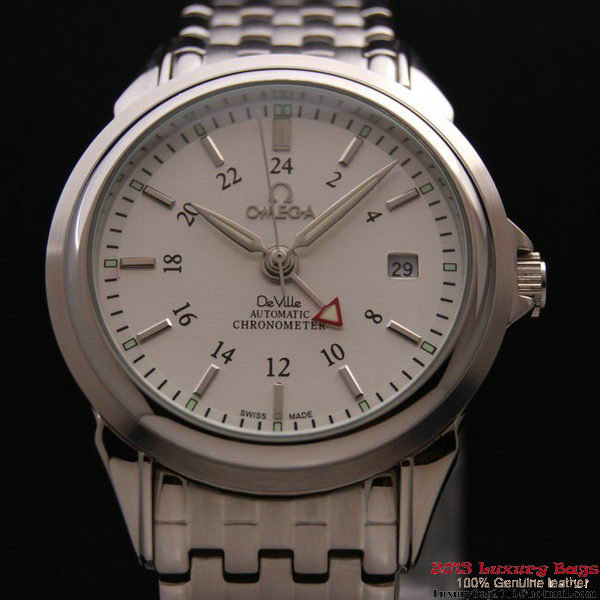 OMEGA DE VILLE Automatic Chronometer Steel on Steel Strap OM77207