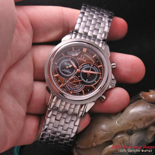 OMEGA DE VILLE CO-AXIAL CHRONOSCOPE Steel on Steel Strap OM77414