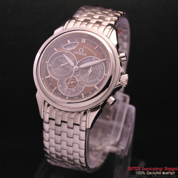 OMEGA DE VILLE CO-AXIAL CHRONOSCOPE Steel on Steel Strap OM77415