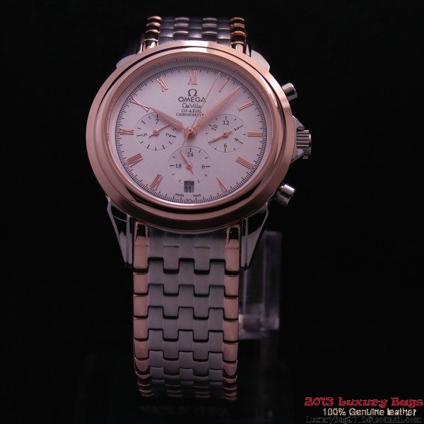 OMEGA DE VILLE CO-AXIAL Chronometer Red Gold on Red Gold Strap OM77520