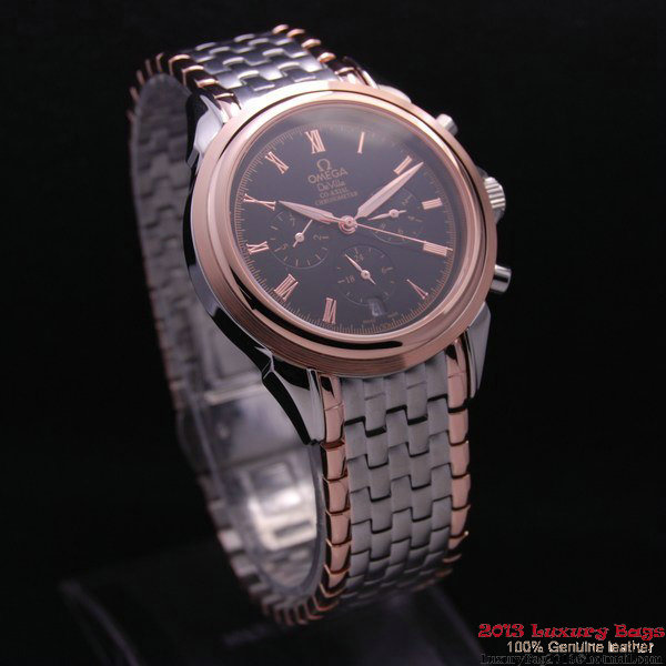 OMEGA DE VILLE CO-AXIAL Chronometer Red Gold on Red Gold Strap OM77521