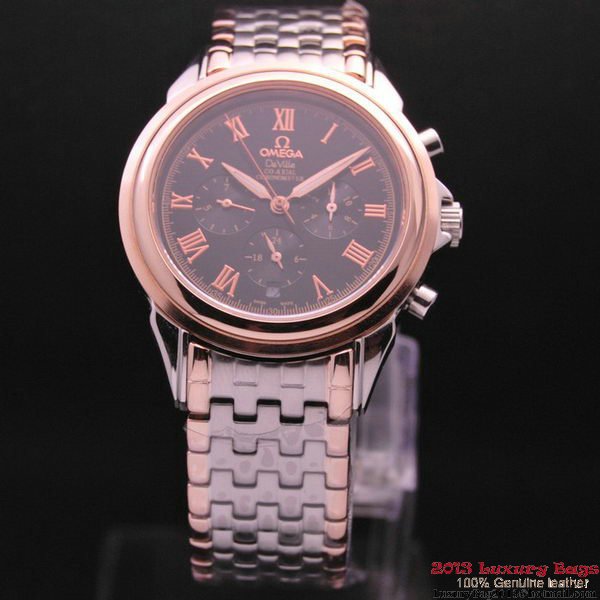 OMEGA DE VILLE CO-AXIAL Chronometer Red Gold on Red Gold Strap OM77521