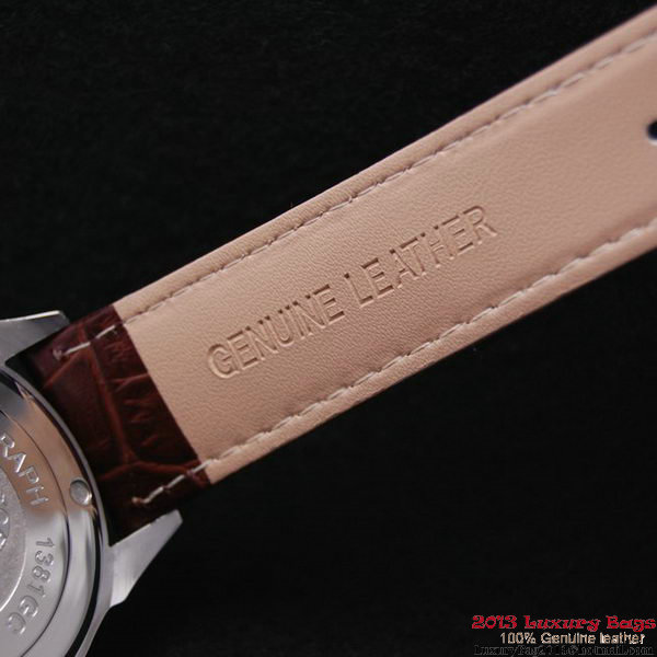 OMEGA DE VILLE Chronometer Red Gold on Brown Leather Strap OM77313