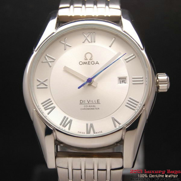 OMEGA DE VILLE Co-AXIAL CHRONOMETER Steel on Steel Strap OM77013