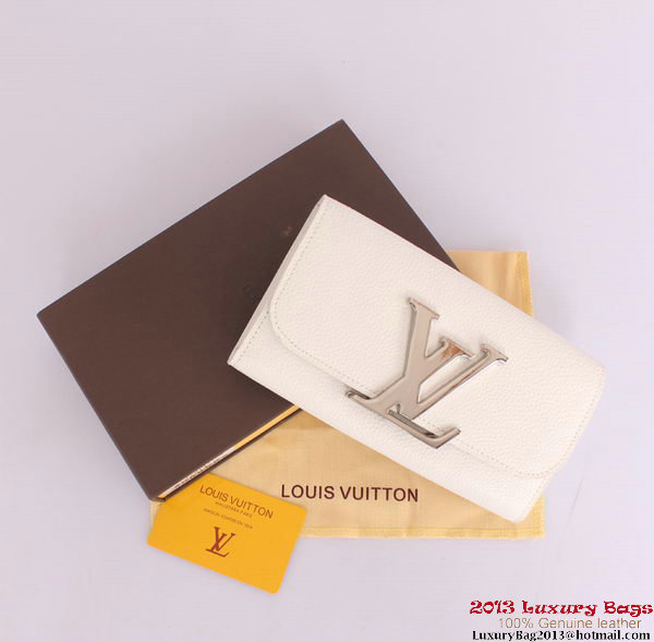 Louis Vuitton Vivienne LV Long Wallet M58177 White