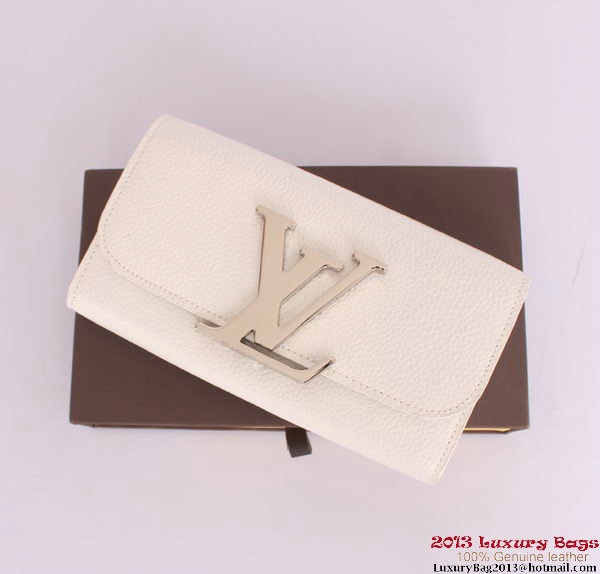 Louis Vuitton Vivienne LV Long Wallet M58177 White