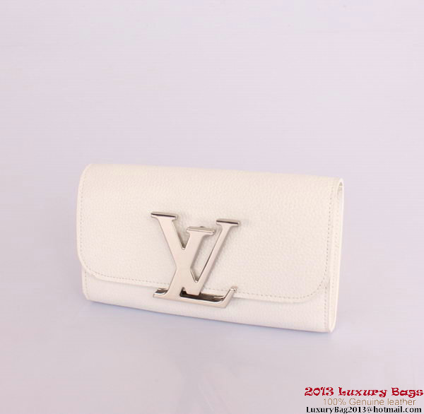 Louis Vuitton Vivienne LV Long Wallet M58177 White