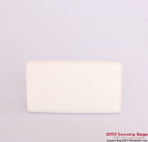 Louis Vuitton Vivienne LV Long Wallet M58177 White