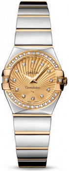 Omega Constellation Polished Quarz Mini Watch 158637O