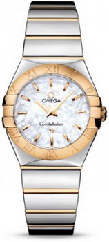 Omega Constellation Polished Quarz Small Watch 158638Y