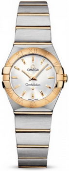 Omega Constellation Brushed Quarz Mini Watch 158627AP