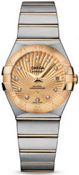 Omega Constellation Brushed Chronometer Watch 158625I