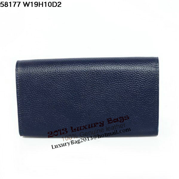 Louis Vuitton M58176 RoyalBlue Vivienne LV Long Wallet