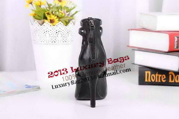 Chanel Pump Lambskin Leather CH0474 Black