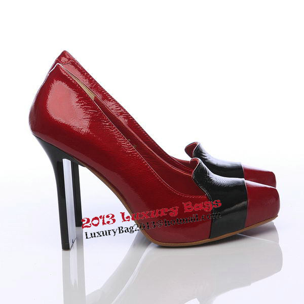 Prada Sheepskin Leather 100mm Pump PD297 Red