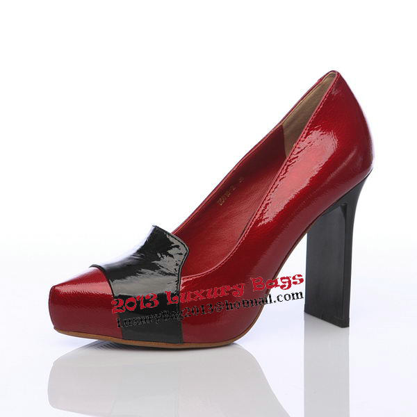 Prada Sheepskin Leather 100mm Pump PD297 Red