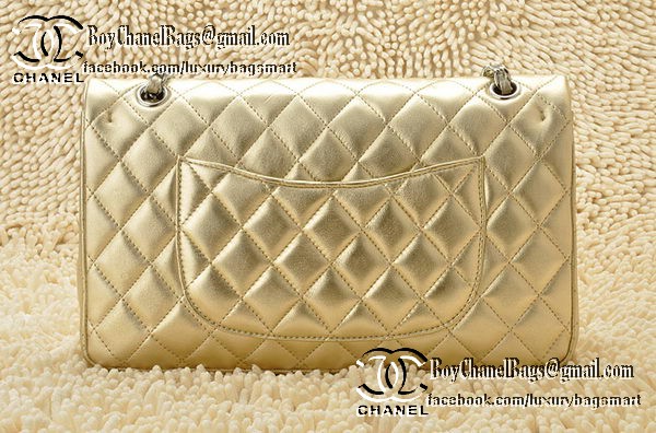 Chanel Classic Flap Bag 2.55 Series Sheepskin Leather CHA1112 Gold