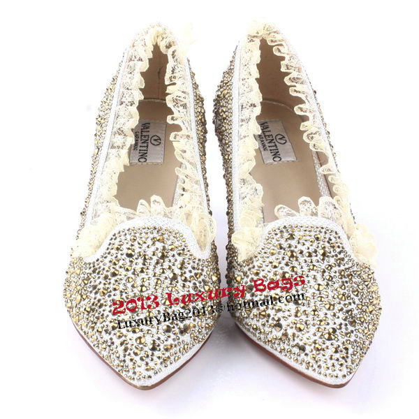 Valentino Pump Sequins Leather VT162 Grey