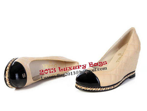 Chanel Sheepskin Leather Pump CH0938 Apricot