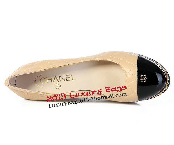 Chanel Sheepskin Leather Pump CH0938 Apricot