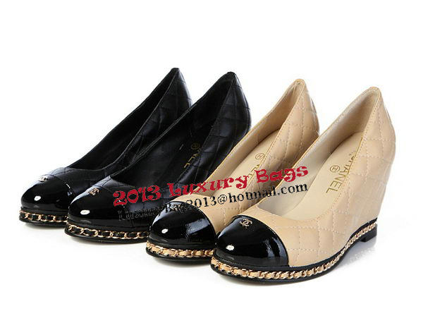 Chanel Sheepskin Leather Pump CH0939 Black