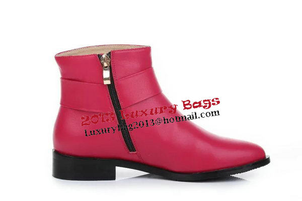 Valentino Sheepskin Leather Ankle Boot VT201 Rose