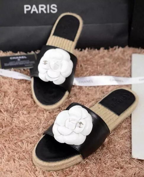 Chanel Espadrilles Slippers CH1054LRF Black