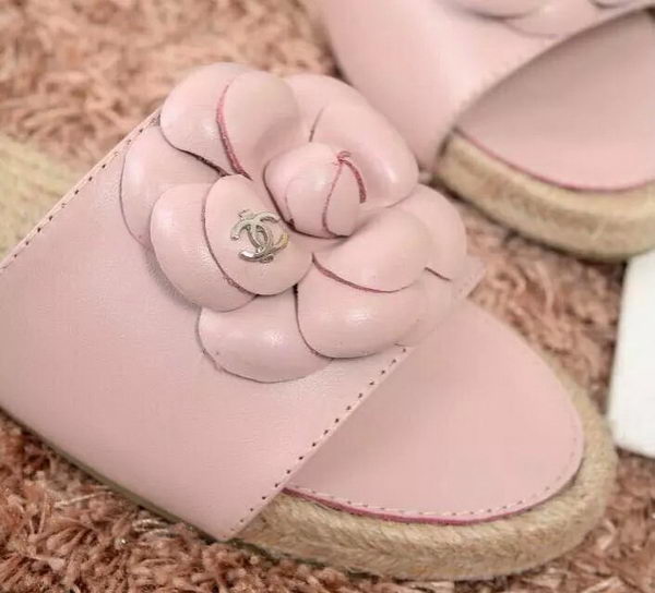 Chanel Espadrilles Slippers CH1054LRF Pink