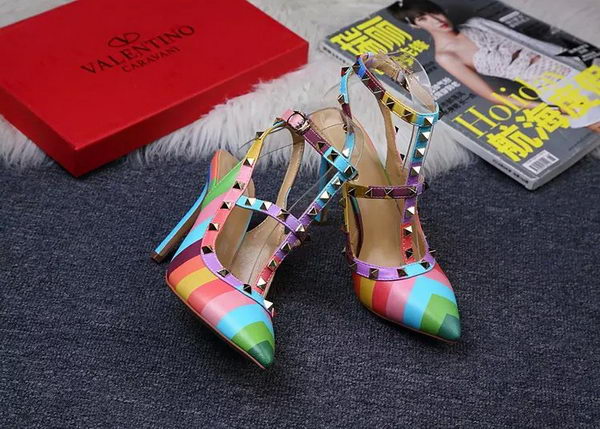 Valentino Multicolour Leather 10CM Pump VT368YZM