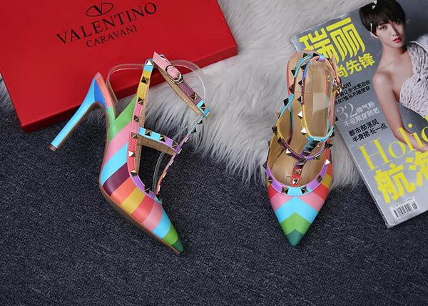 Valentino Multicolour Leather 10CM Pump VT368YZM