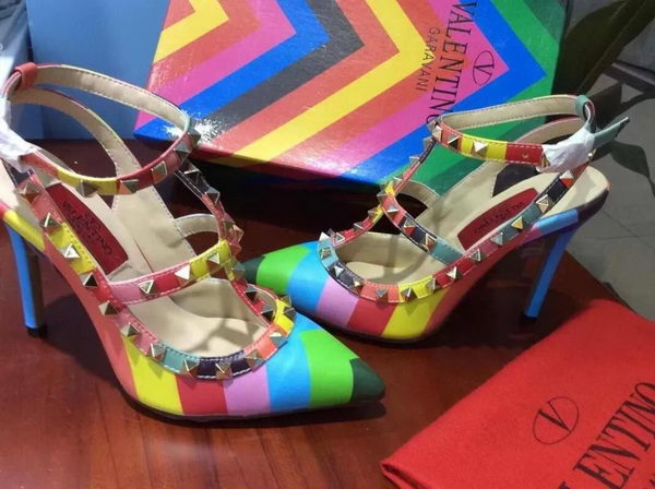 Valentino Multicolour Leather Pump VT358GYA