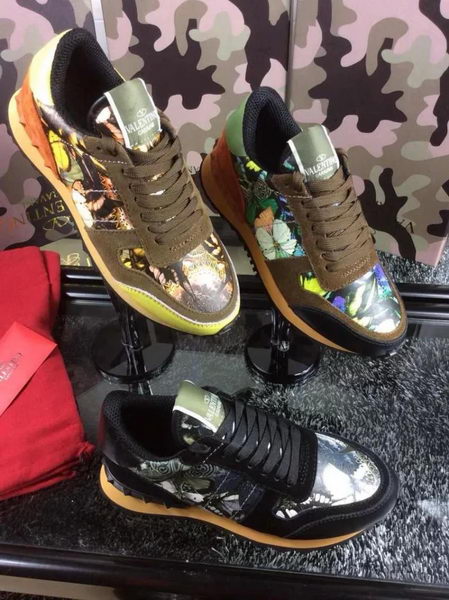 Valentino Multicolour Leather Sneakers VT364AML