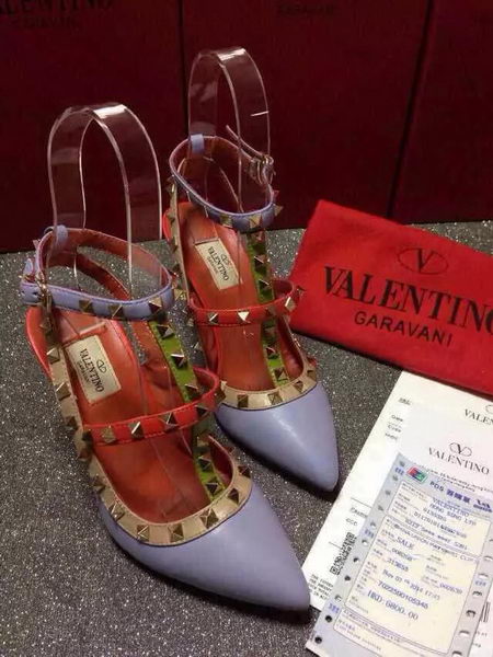 Valentino Sheepskin Leather Pump VT383JX Lavender