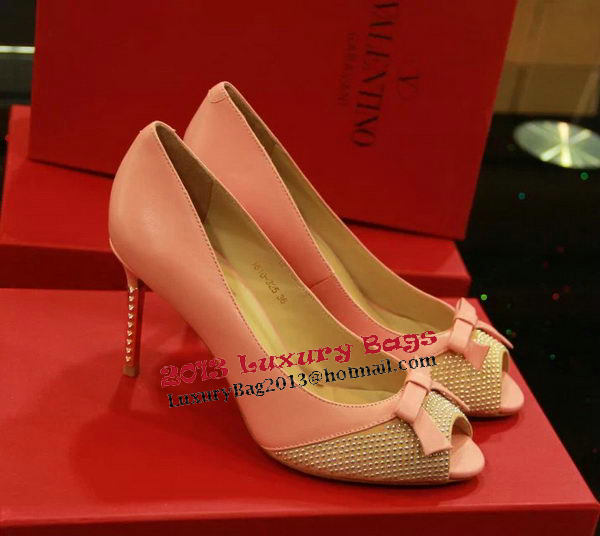 Valentino Peep-toe Pump VT408CK Pink