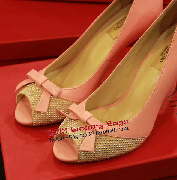 Valentino Peep-toe Pump VT408CK Pink