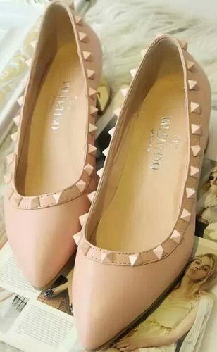 Valentino Point-Toe Ballerina VT420 Pink