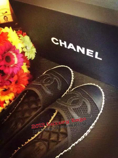 Chanel Espadrilles CH1258LRF Black