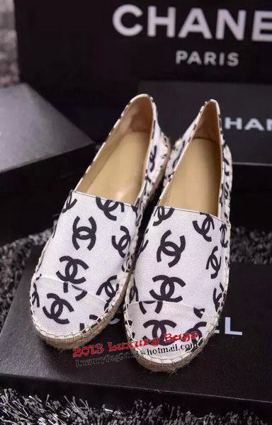 Chanel Espadrilles Canvas CH1108LRF White