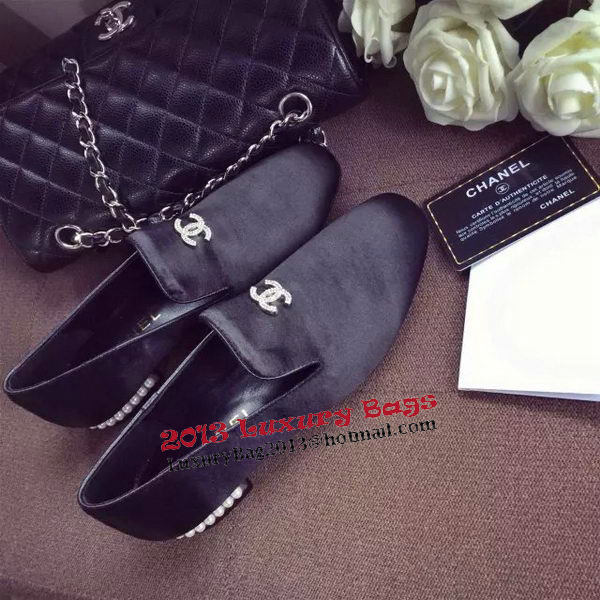 Chanel Flat Canvas CH1277VT Black