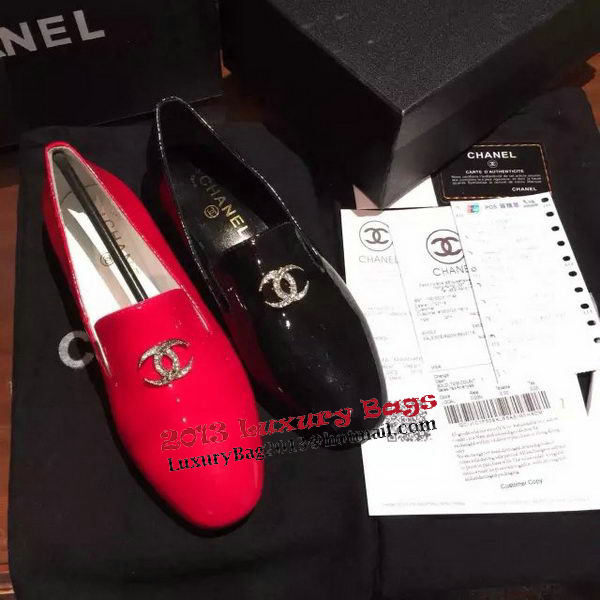 Chanel Flat Patent CH1292VT Red