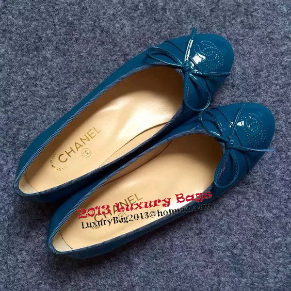 Chanel Leather Ballerina CH1223FK Blue