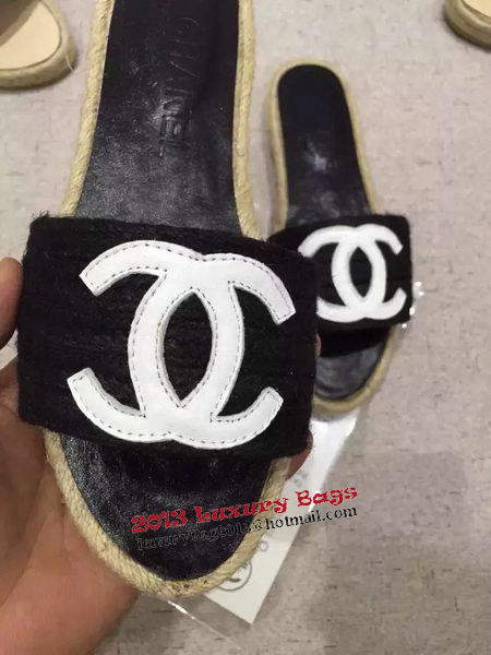 Chanel Slipper CH11228LRF Black