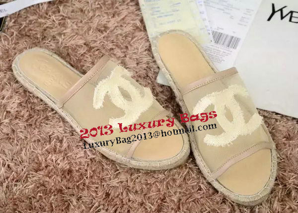 Chanel Slipper CH11240LRF Apricot