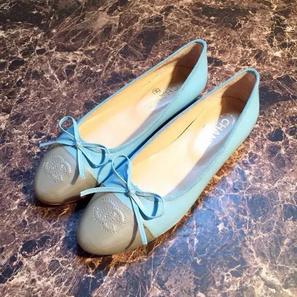 Chanel Ballerina Flat CH1334 Blue