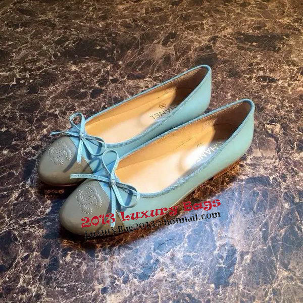 Chanel Ballerina Flat CH1334 Blue