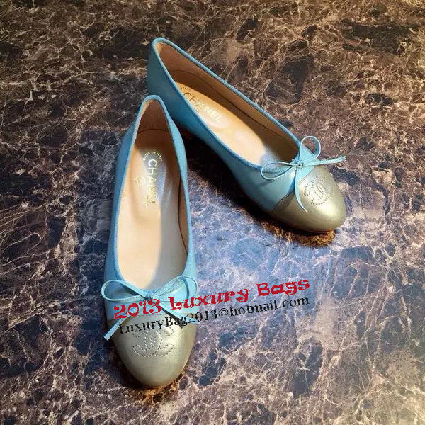 Chanel Ballerina Flat CH1334 Blue