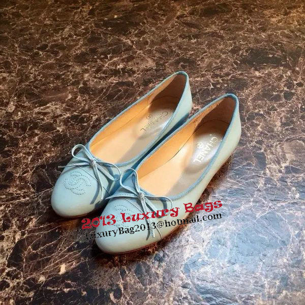 Chanel Ballerina Flat CH1337 Blue