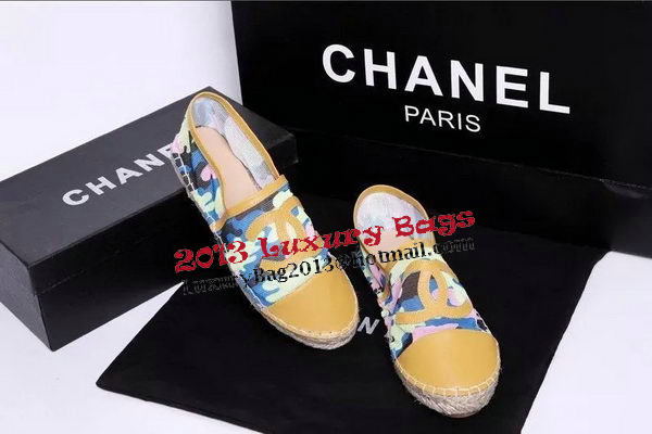 Chanel Espadrilles CH1340 Yellow